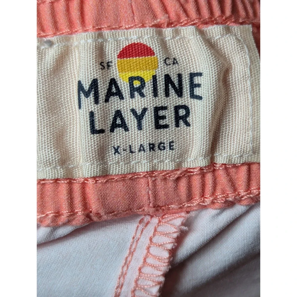 Marine Layer Swim Trunks Mens XL Multi Ombre Beachwear Gradient Summer Shorts